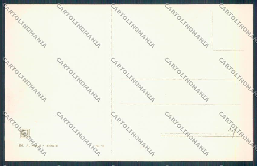 Brindisi Città Faro cartolina ZB6811 – retro
