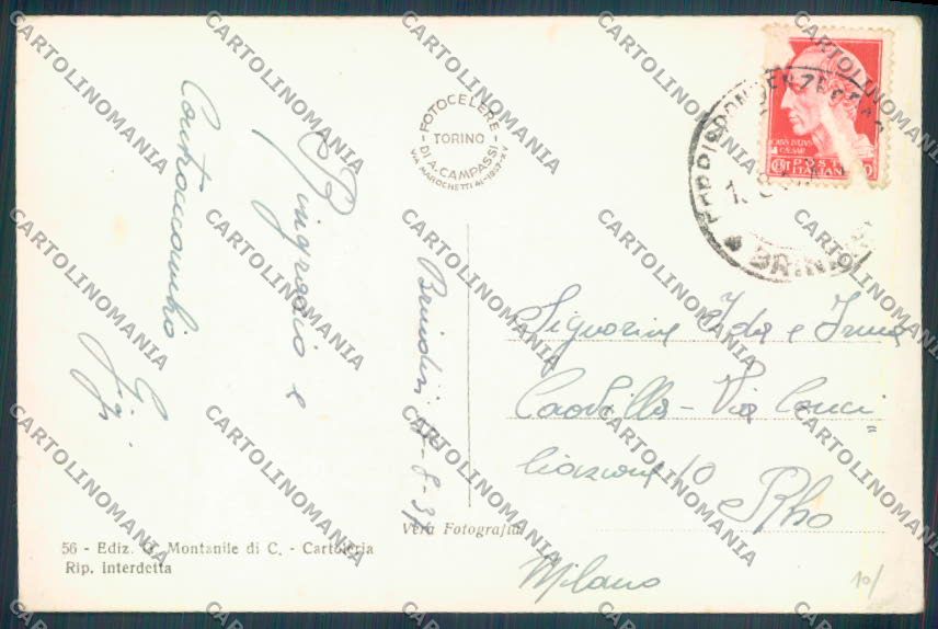 Brindisi Città Monumento al Marinaio d'Italia Foto cartolina ZB6823 – retro