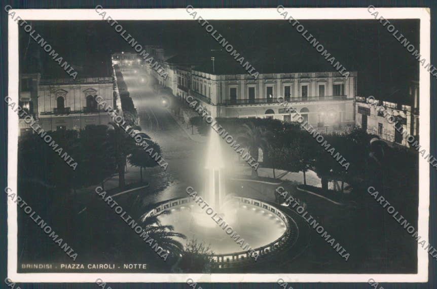 Brindisi Città Foto PIEGA cartolina ZB6825 – fronte