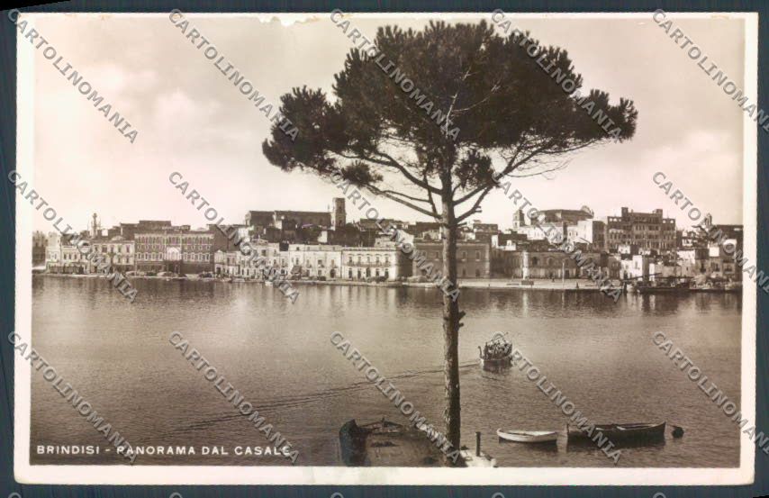Brindisi Città Foto ABRASA cartolina ZB6826 – fronte