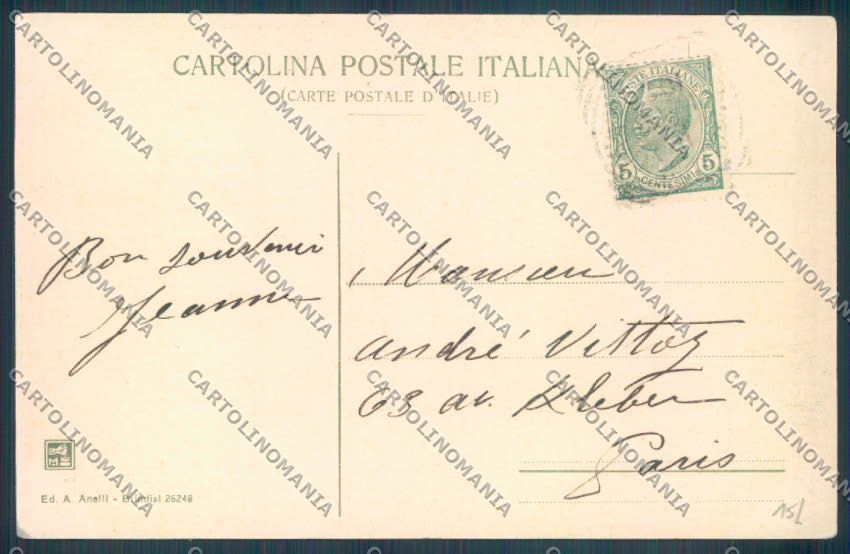 Brindisi Città Faro cartolina ZB6837 – retro