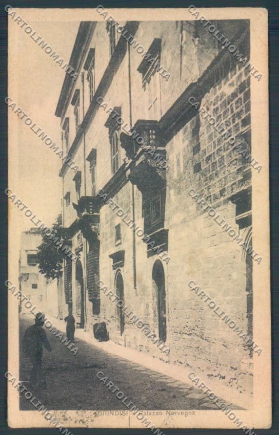 Brindisi Città PIEGHINE cartolina ZB6840 – fronte
