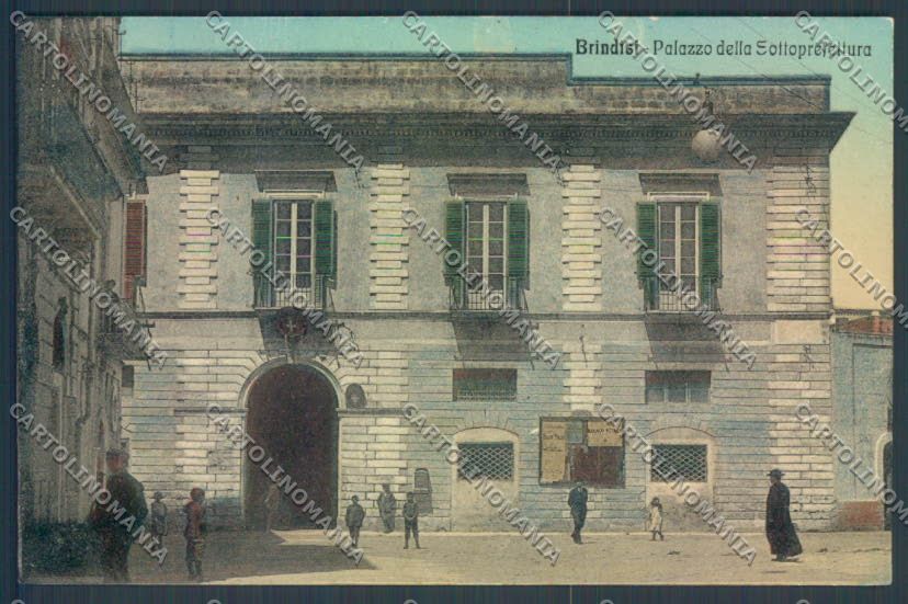 Brindisi Città Palazzo della Sottoprefettura cartolina ZB6848 – fronte