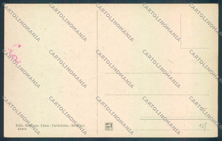 Brindisi Città cartolina ZB6850 – retro