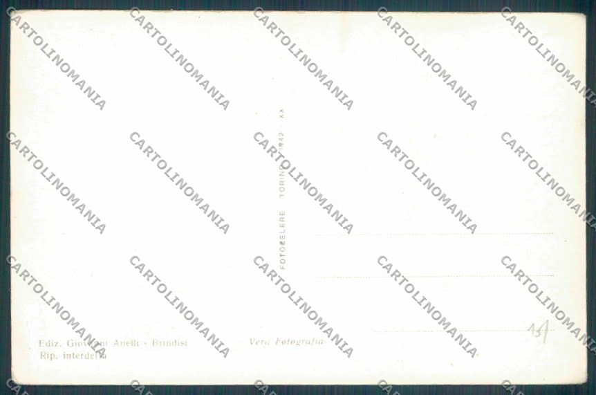 Brindisi Città Foto cartolina ZB6869 – retro