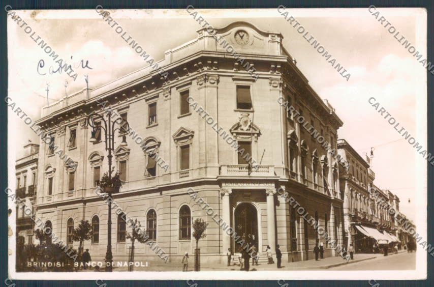 Brindisi Città Banco di Napoli Foto cartolina ZB6872 – fronte
