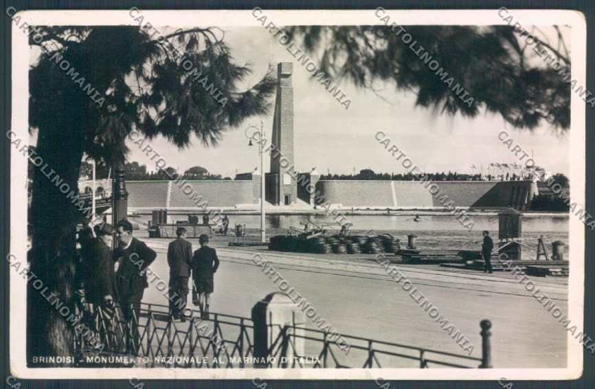 Brindisi Città Monumento al Marinaio d'Italia Foto cartolina ZB6873 – fronte