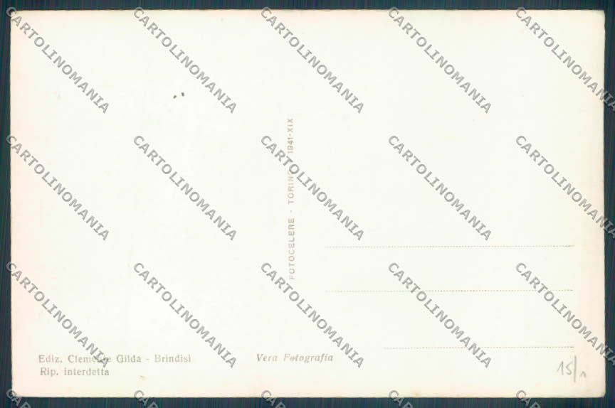 Brindisi Città Istituto dei Salesiani Foto cartolina ZB6875 – retro