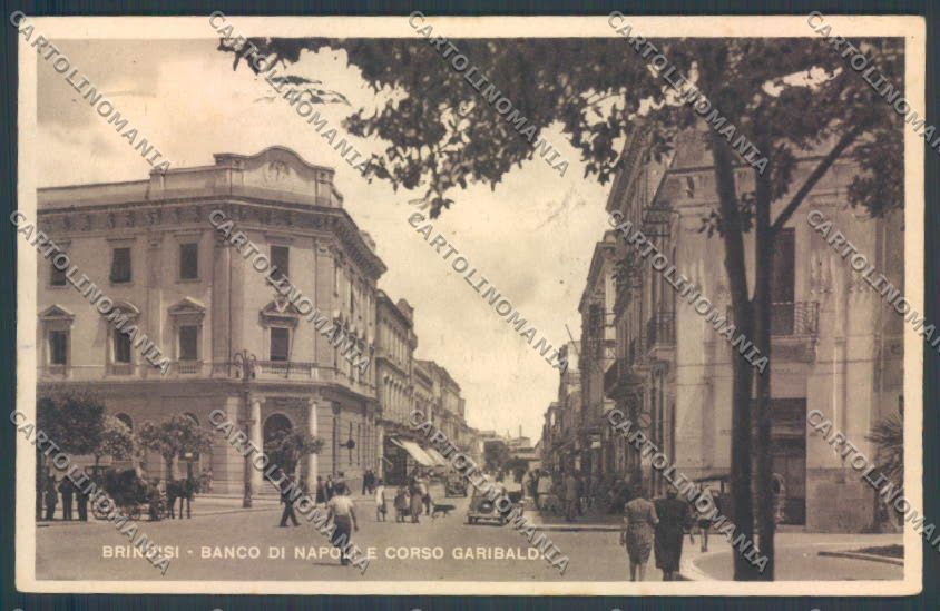 Brindisi Città Banco di Napoli cartolina ZB6877 – fronte