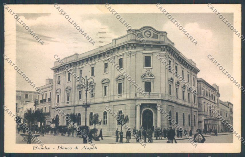 Brindisi Città Banco di Napoli cartolina ZB6894 – fronte