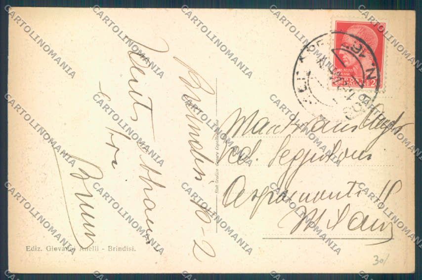 Brindisi Città cartolina ZB6896 – retro