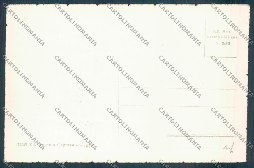 Foggia Città cartolina ZB6903 – retro