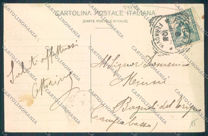 Foggia Città PIEGA cartolina ZB6936 – retro