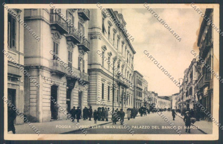 Foggia Città Banco di Napoli cartolina ZB6940 – fronte
