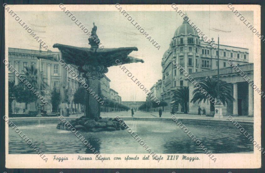 Foggia Città cartolina ZB6948 – fronte