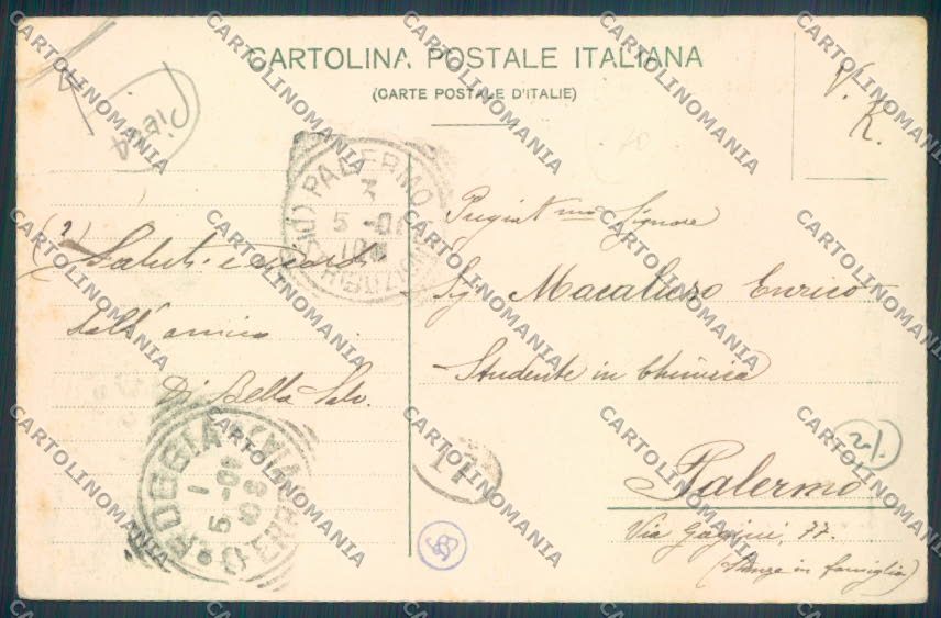 Foggia Città PIEGA cartolina ZB6953 – retro