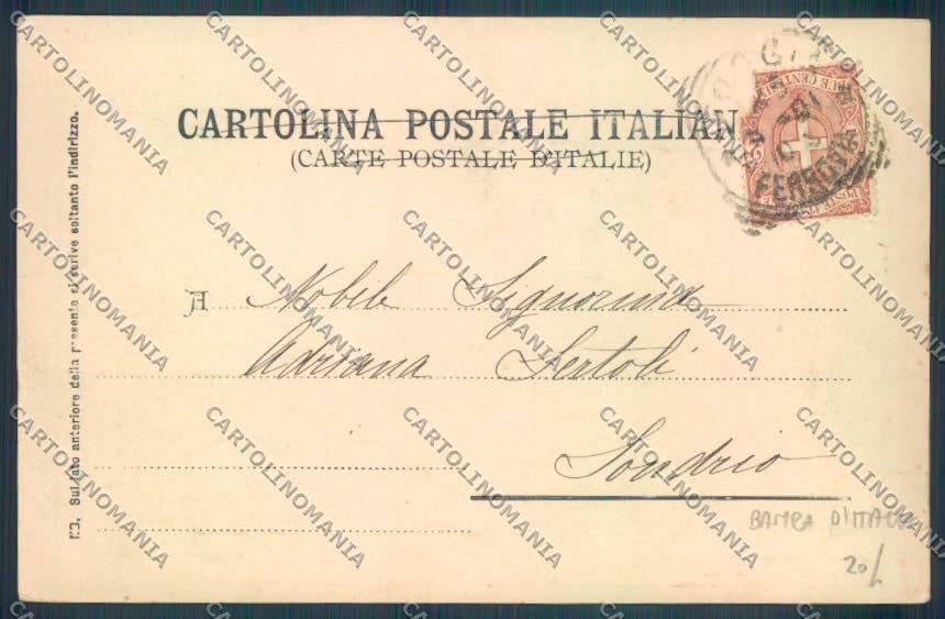 Foggia Città Banca d'Italia cartolina ZB6963 – retro