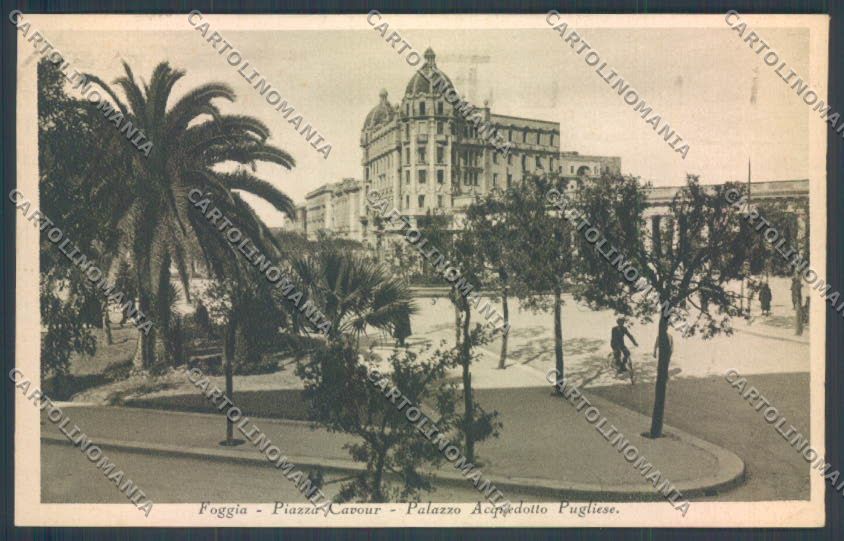 Foggia Città Palazzo Acquedotto Pugliese cartolina ZB6979 – fronte