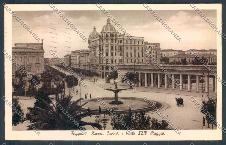 Foggia Città Palazzo Acquedotto Pugliese cartolina ZB6980 – fronte