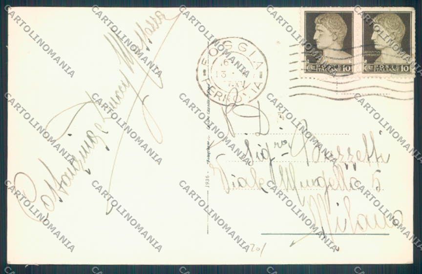 Foggia Città Palazzo Acquedotto Pugliese cartolina ZB6980 – retro