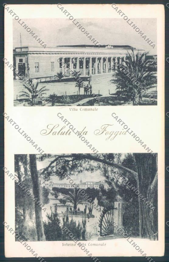 Foggia Città Saluti da cartolina ZB6984 – fronte