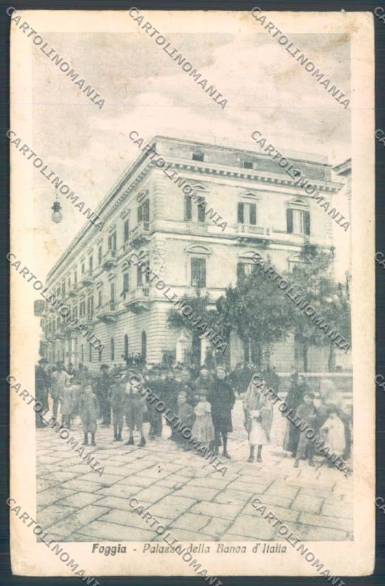 Foggia Città Banca d'Italia PIEGHINE cartolina ZB6985 – fronte