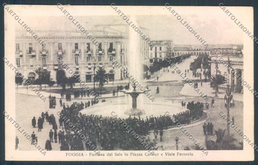 Foggia Città Fontana del Sele cartolina ZB6986 – fronte