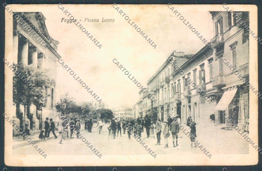 Foggia Città PIEGHE cartolina ZB6989 – fronte