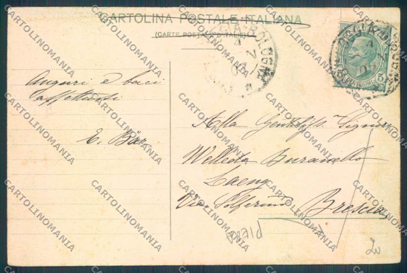 Foggia Città Scuola PIEGA cartolina ZB6990 – retro