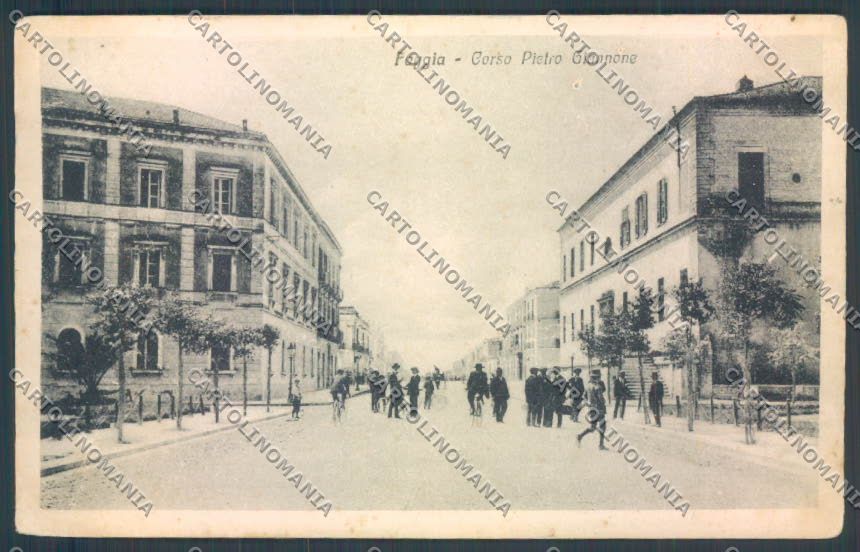 Foggia Città PIEGHE COLLA cartolina ZB6994 – fronte