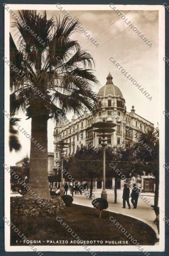Foggia Città Palazzo Acquedotto Pugliese Foto cartolina ZB6997 – fronte