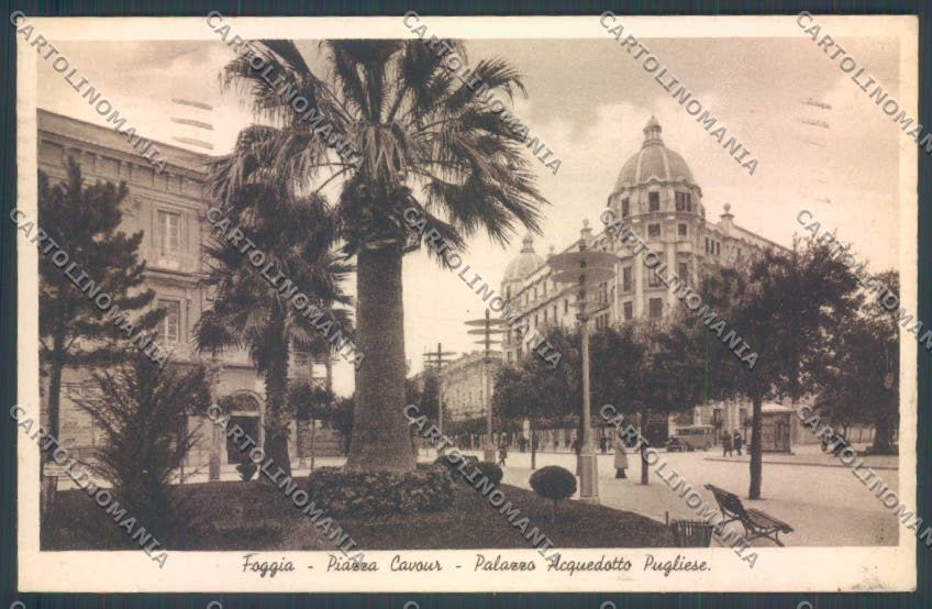 Foggia Città Palazzo Acquedotto Pugliese cartolina ZB7006 – fronte
