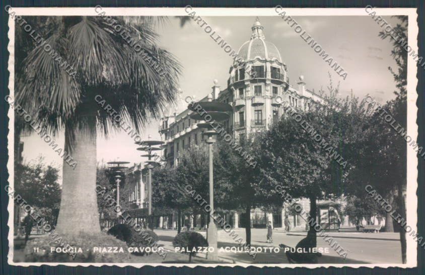 Foggia Città Palazzo Acquedotto Pugliese Foto cartolina ZB7009 – fronte
