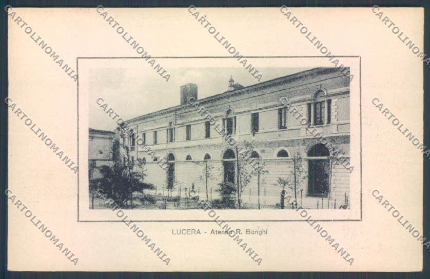 Foggia Lucera Ateneo Bonghi cartolina ZB7022 – fronte