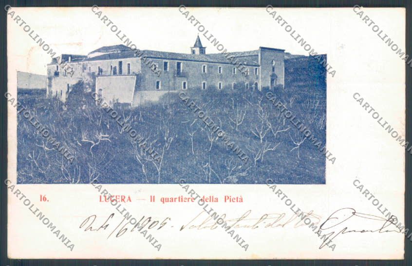 Foggia Lucera cartolina ZB7024 – fronte