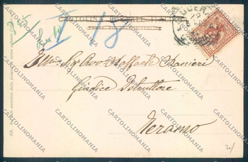 Foggia Lucera cartolina ZB7026 – retro