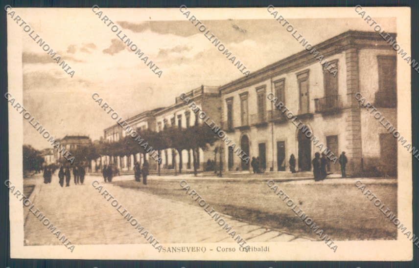 Foggia San Severo cartolina ZB7032 – fronte