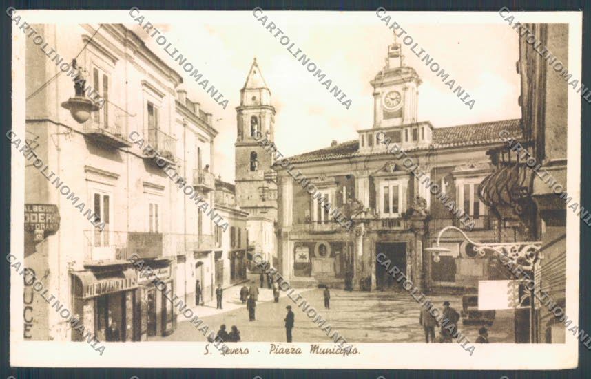 Foggia San Severo ABRASA cartolina ZB7042 – fronte