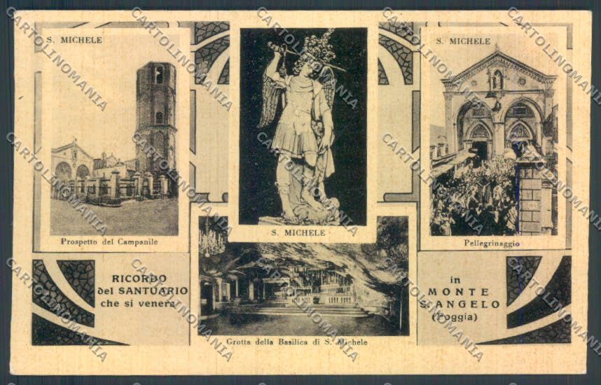 Foggia Monte Sant'Angelo cartolina ZB7050 – fronte