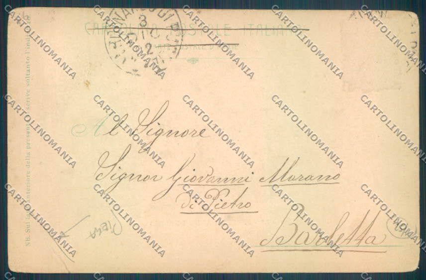 Foggia San Ferdinando di Puglia PIEGA cartolina ZB7065 – retro