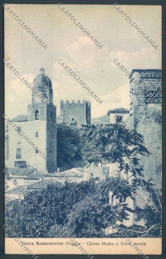 Foggia Pietra Montecorvino cartolina ZB7071 – fronte