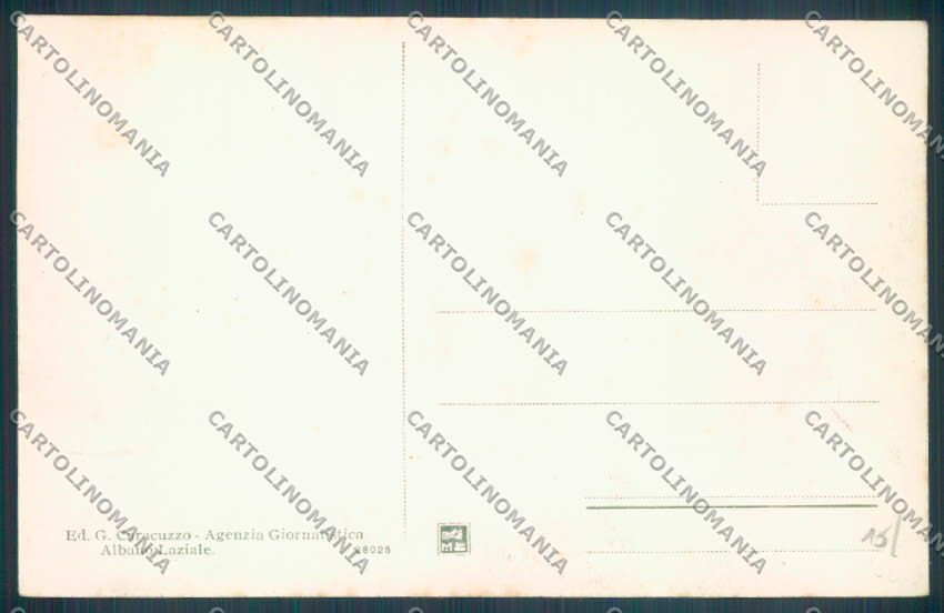 Roma Castel Gandolfo cartolina ZB7080 – retro