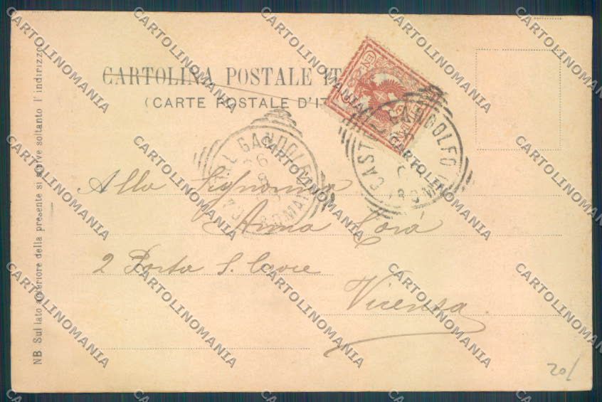 Roma Albano Lago di Albano cartolina ZB7088 – retro