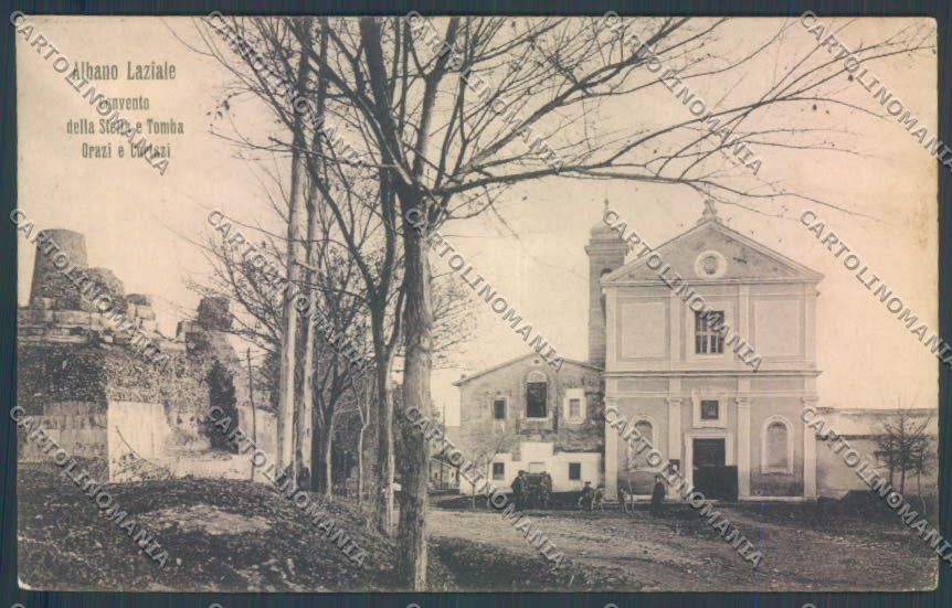 Roma Albano Tomba Orazi e Curiazi cartolina ZB7090 – fronte