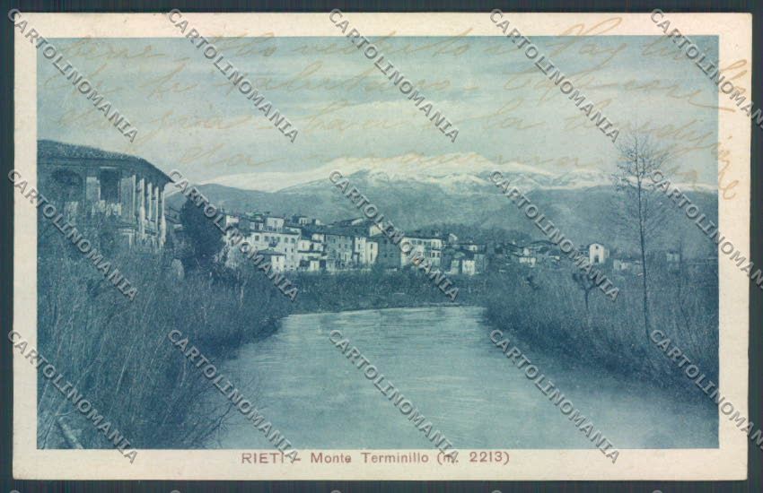Rieti Città cartolina ZB7111 – fronte