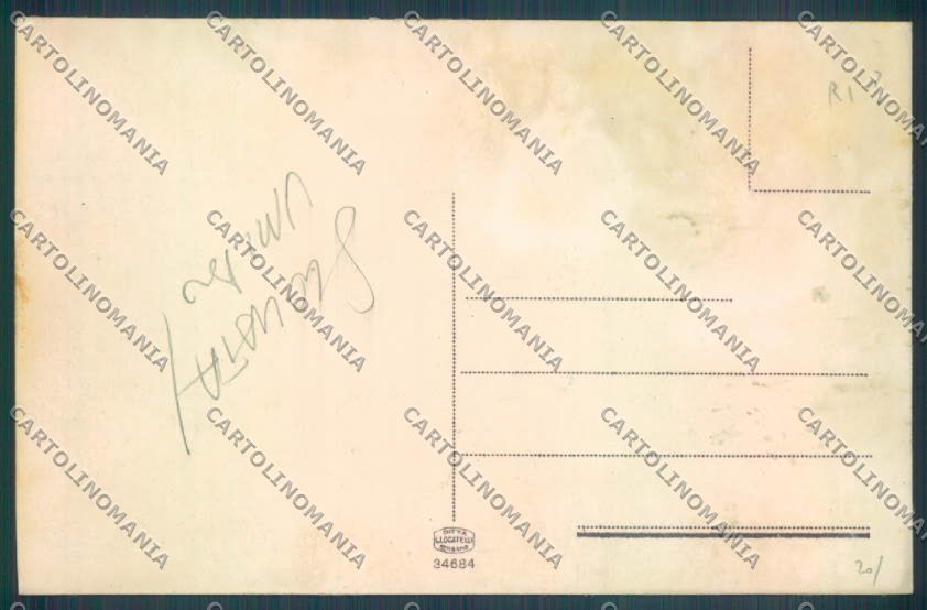 Rieti Posta SCOLLATA TRACCE UMIDO cartolina ZB7121 – retro
