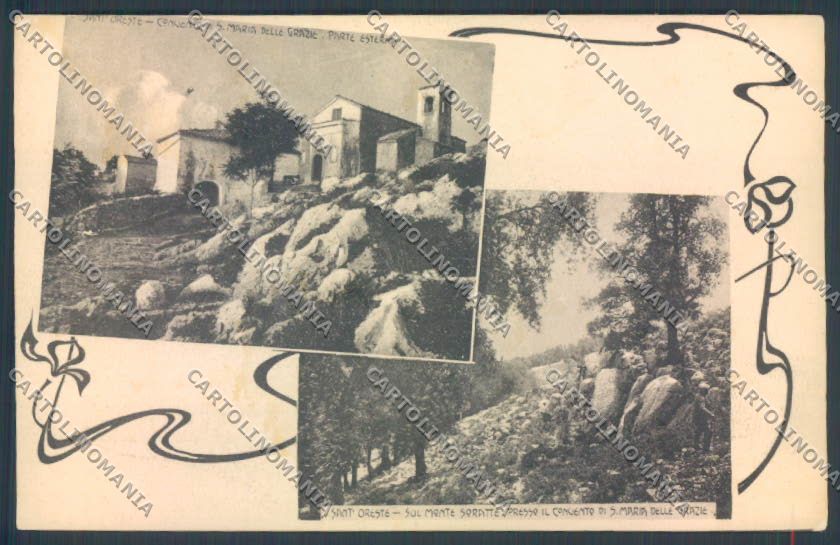 Roma Sant'Oreste TRACCE UMIDO cartolina ZB7125 – fronte