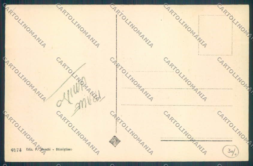 Roma Sant'Oreste TRACCE UMIDO cartolina ZB7125 – retro