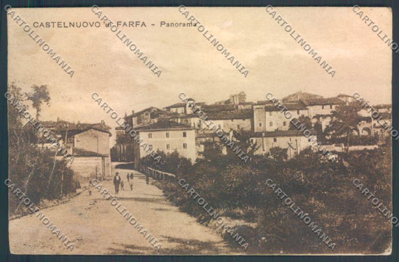 Rieti Castelnuovo di Farfa PIEGHE cartolina ZB7127 – fronte
