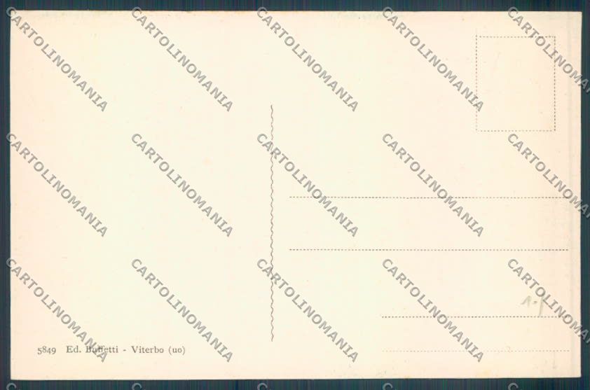 Viterbo Città cartolina ZB7139 – retro